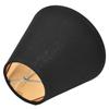 6PCS Clip On Design Lamp Cover Black&Gold Small Lamp Shades  Chandelier Replacement