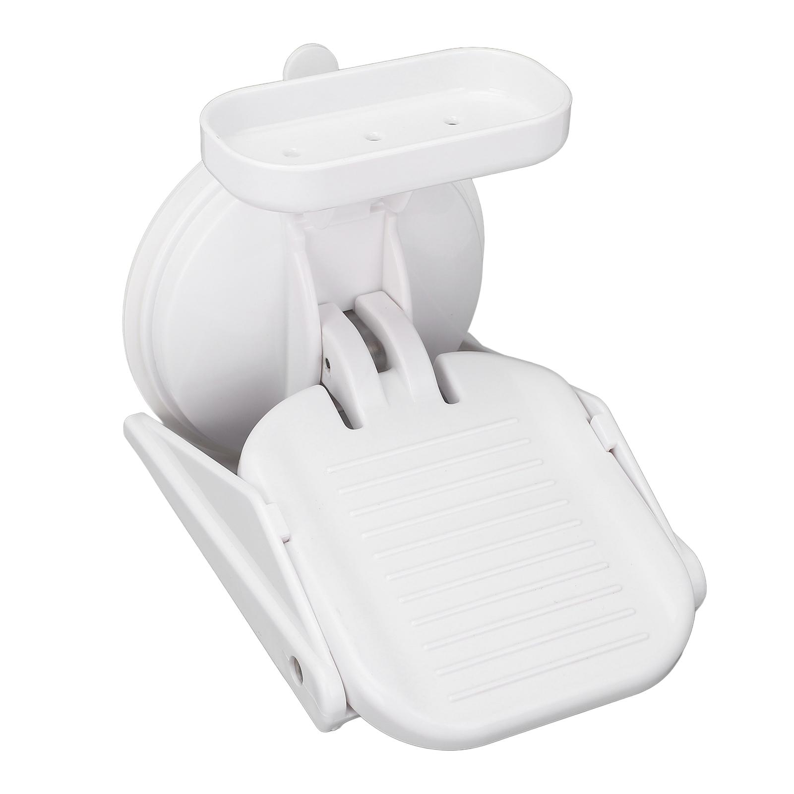 

Подставка для ног в душе для бритья ног, присоска, без сверления, табурет-педаль для ванной комнаты с хранением