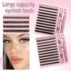 DIY Lashes Clusters Set Extensions Kit Fake Eyelashes Mix Lash Clusters with Lash Bond Seal and Lash Applicator Tool Makeup
