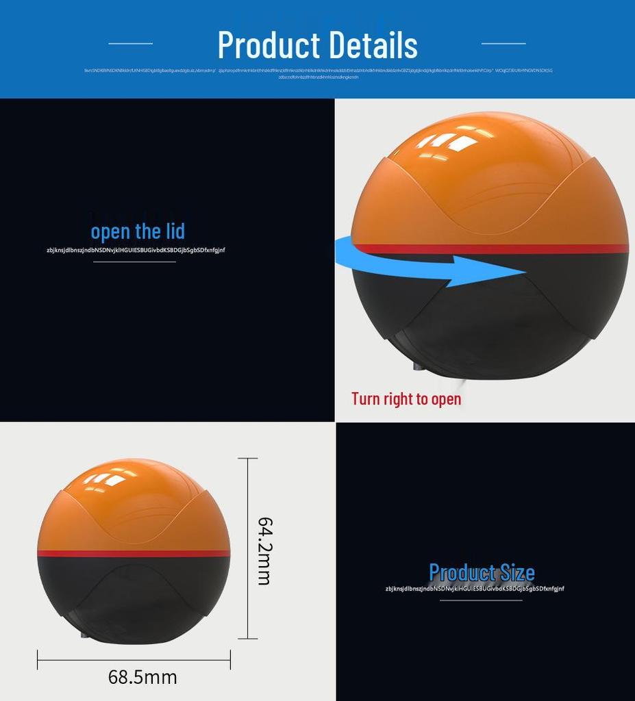 Cross-Border Black Tech: Erchang Sonar Fish Finder - Wireless WiFi HD Dual-Band Smartphone Compatible Fishing Gear