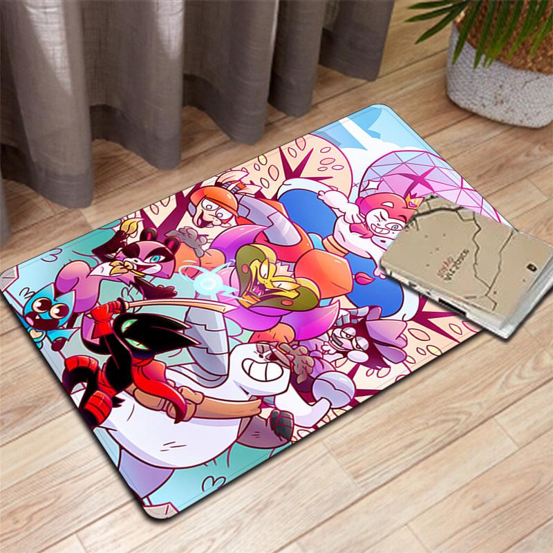 Cartoon character theme Rug Floor Mat for Living Room or Bedroom Soft and Comfortable Carpet a Gift for Birthday and Holiday.