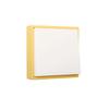 Bedroom USB Charging Minimalist Switch Night Light for Home Bedroom Bedside – Simple White/Yellow Design