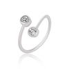 Fashion Ring Personality Opening Adjustable Ring Women Wedding Anniversary Gift