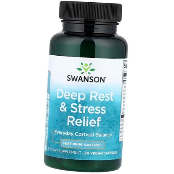 

Комплекс от стресса, Deep Rest and Stress Relief, Swanson 60вегкапс (71280425) 60vcaps