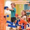Non-Toxic Manual Soft Bullet Gun Toy Pistol Safe Shooting Sucker Bullet Pneumatic Fake Gun Outdoor Shooting Toy Gun For Children Gift