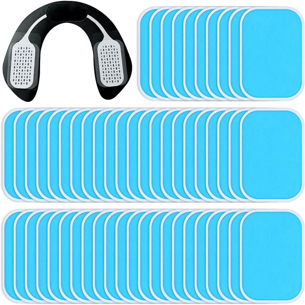 10/2050/100pcs Trainer Abdominal Gel Stickers Fitness Hydrogel Electrode Pad For Muscle Stimulator ABS Trainer Body Massager