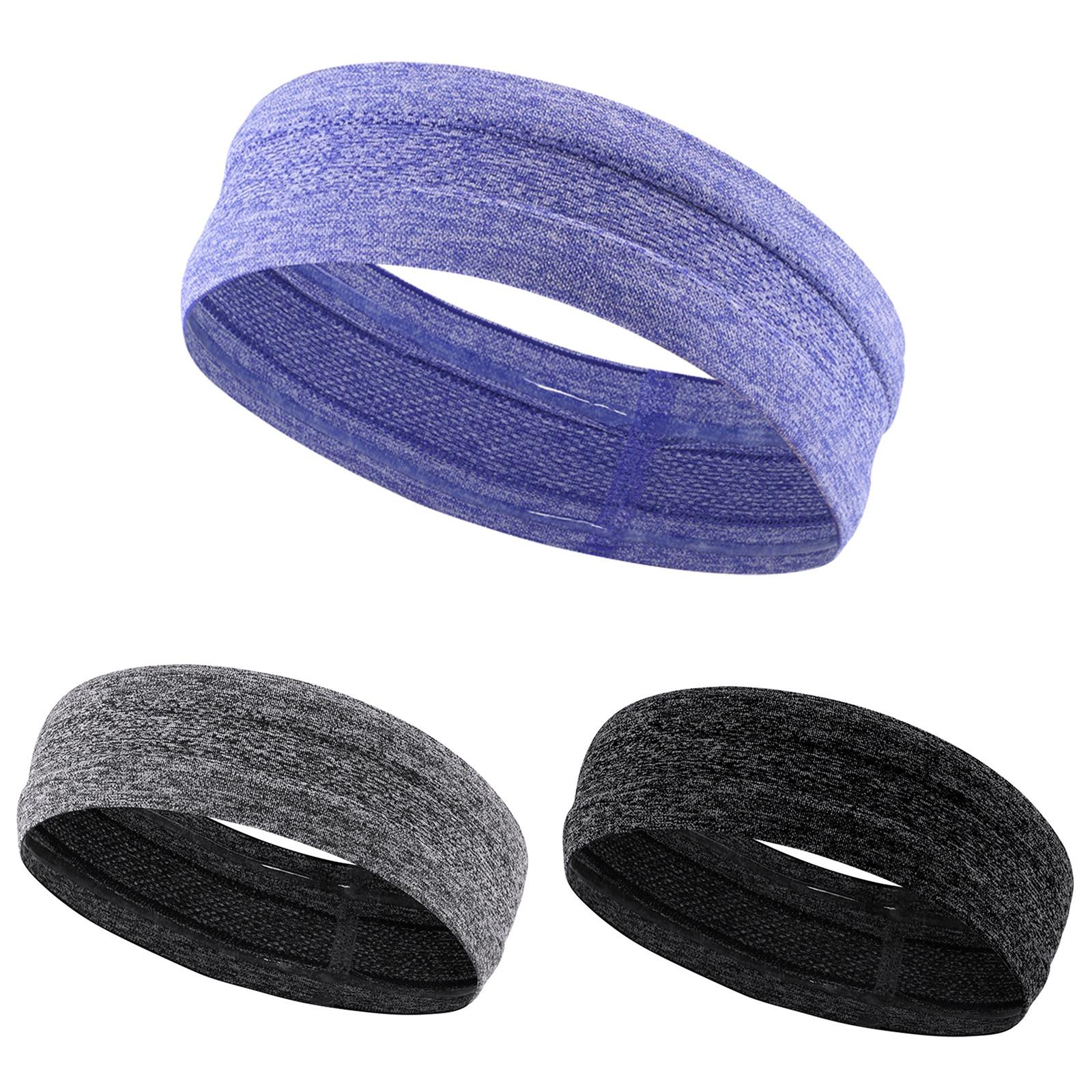 

Оборудование для фитнеса, повязка для волос для йоги, поглощающая пот повязка для бега, силиконовая противоскользящая повязка на голову против пота, спортивная повязка на голову One Size