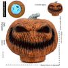 Halloween Pumpkin Lantern Hollow Out LED Light Emitting Funny Indoor and Outdoor Decoration Props 3pcs Set