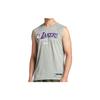 Nike Lakers Basketball Sports Casual Sleeveless Quick-Dry Vest Men Tops Gray AT0629-063