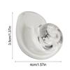 Hermit Crab House Clear Glass Conch Shells For Hermit Crab Fish Tank Ornaments Spiral Shells Replacement Clear CrystalShell