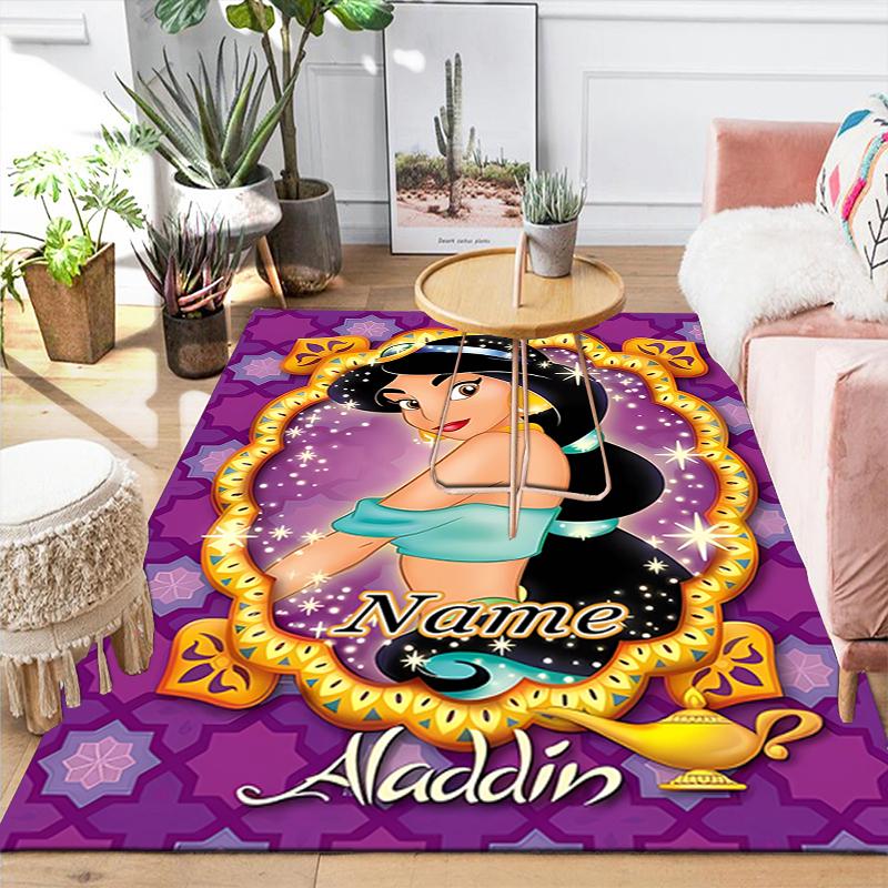Custom 1Pc Aladdin'S Magical Adventure Rug Office Carpet Indoor Outdoor Entrance Doormat Nonslip Soft And Comfortable Living Room D916234