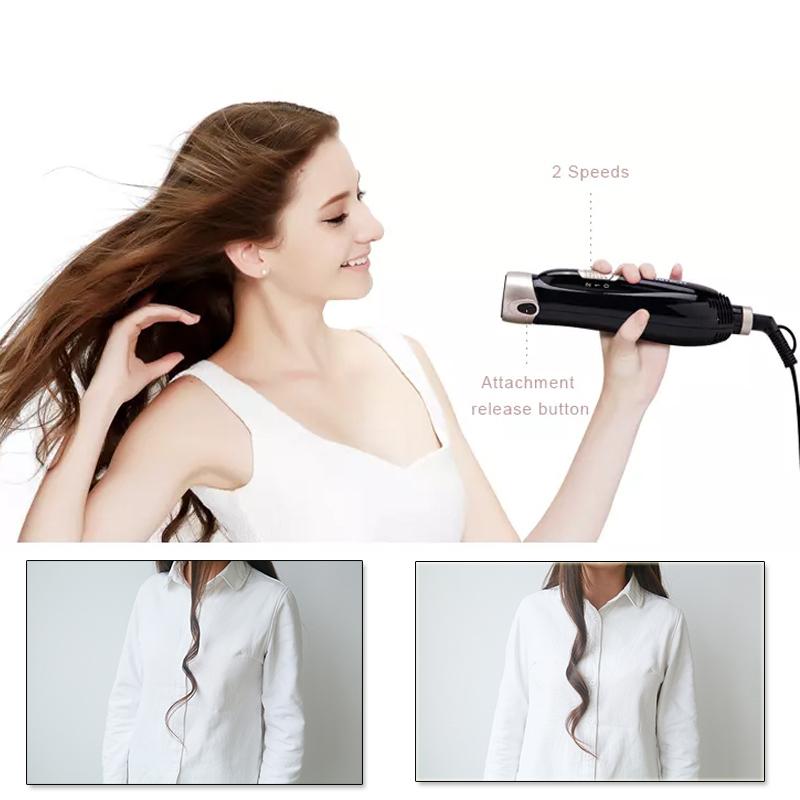 Electric Hair Dryer Blow Dryer Comb Rotating Hot Air Brush Hairdryer Hair Blower Brush 4 in 1 Hotel Household Salon Professional