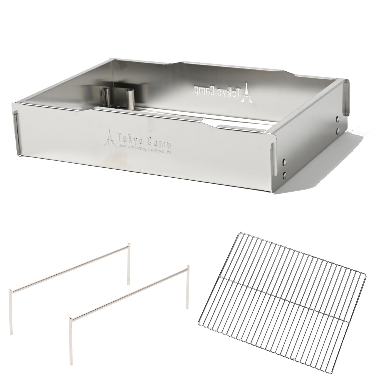 

Токио Кемп Кострище На заказ Ветрозащита Легкий Экран из нержавеющей стали Большой сетчатый Дополнительный ветрозащитный экран, Детали, (Кастомные + + Детали)