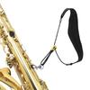 Tracolla per Sassofono Sax Cintura a Tracolla in Pelle Nera per Sassofono Contralto/Tenore/Soprano Accessori per Strumenti a Fiato