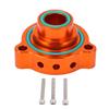 Blow Off Valve Adapter, Aluminum Blow Off Valve BOV Adapter CNC Billet Replacement for