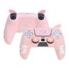 Capa de Silicone Macia para Controle PS5 GeekShare para PlayStation 5 Inclui Capa Protetora Fácil de Fofa com Design de Coelho Gótico, Controles, Adesivo,