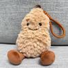 British J Peanut Doll Fun Peanut Doll Throw Pillow Plush Toy Bag Plush Pendant Peanut