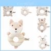 Gbee Organic Cotton Infant Rattle Toy Set For Emotional And Intellectual Development