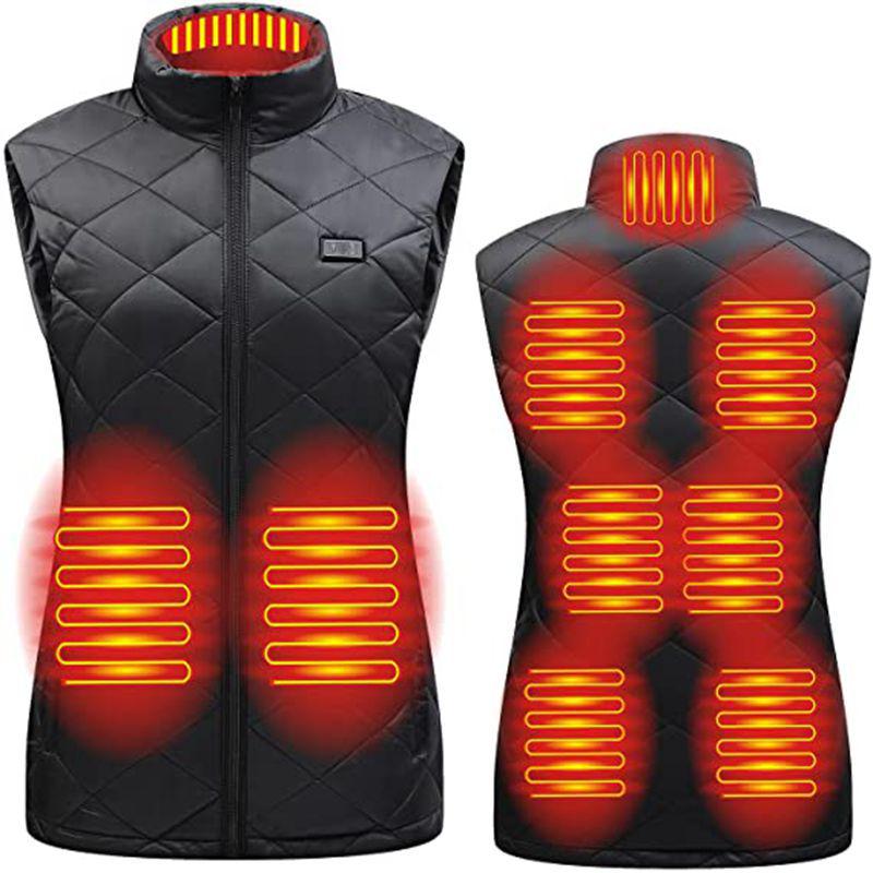 Women's USB Heated Vest - Smart Winter Warmth & Electric Heating