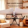Remote Control Paper Airplane - DIY Electric RC Model for Students, Outdoor Shockproof Science Kit, Durable Handmade Origami.