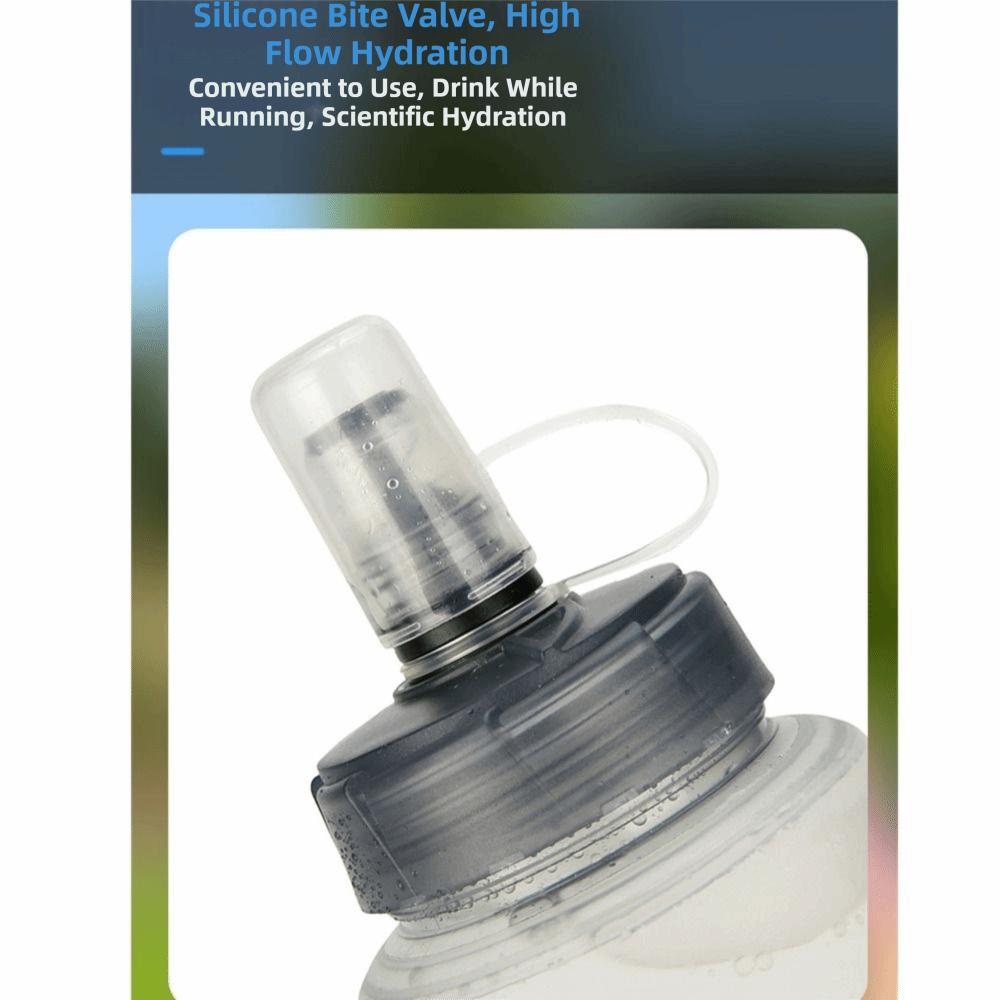Lightweight Folding Sport Water Bottle 250/500ml Running Water Cup Soft Water Bag  Outdoors