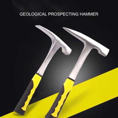 Spitz flacher Kopf Bergbau Geologie Hammer Professionelle Exploration Handwerkzeug