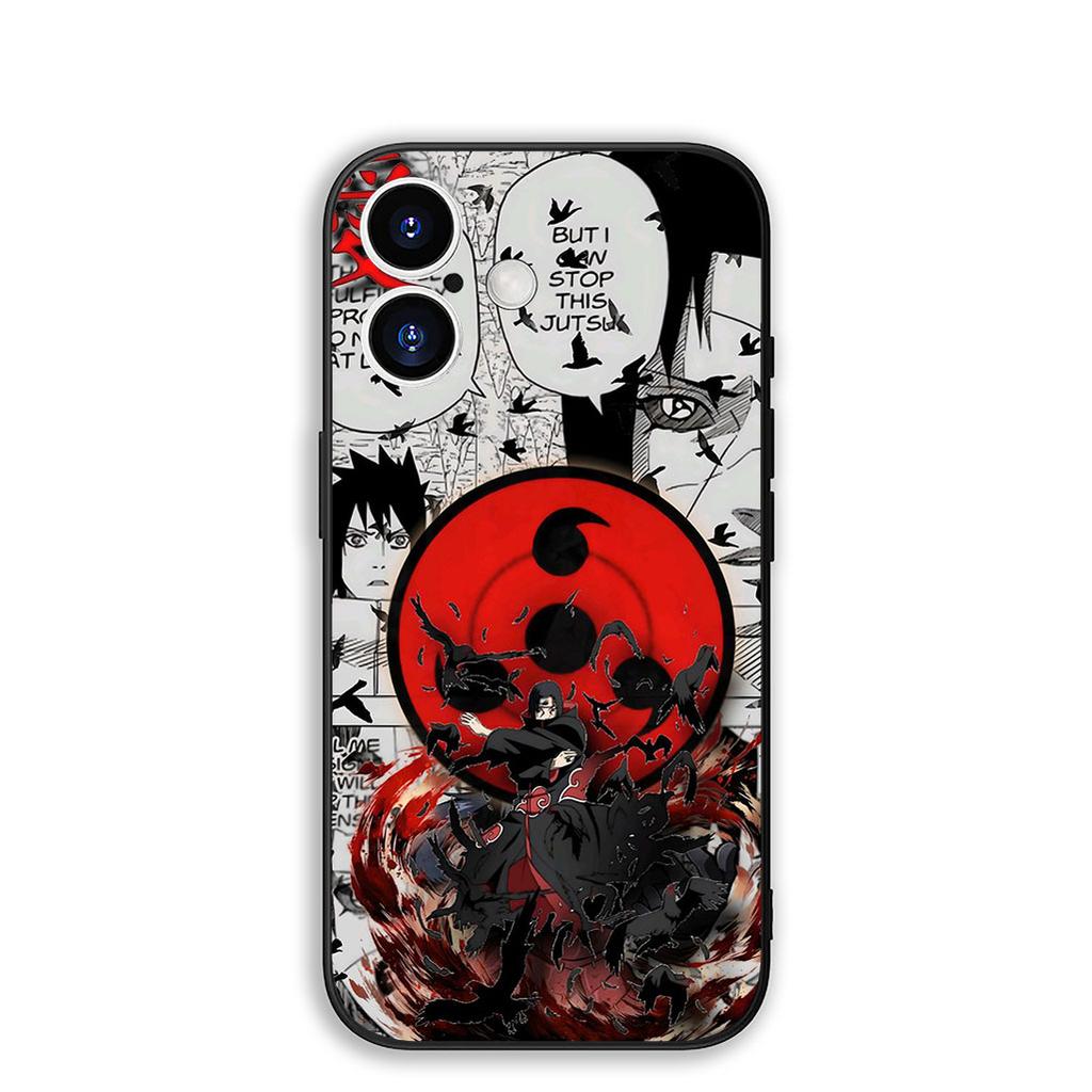 Cover for OPPO A40 A80 A60 A38 A79 A15 A16 A17 A18 A58 A78 A57 A53 A40M 4G 5G Phone Case Deidara Narutos Itachi Uchiha Akatsuki