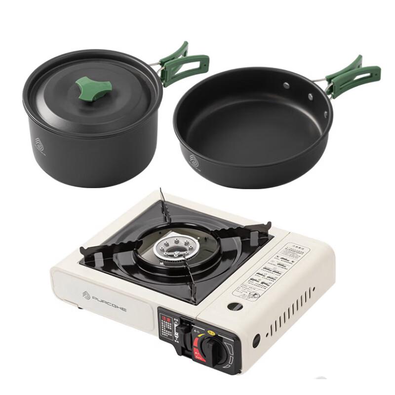 PURCGHE Portable Camping Cookware Set