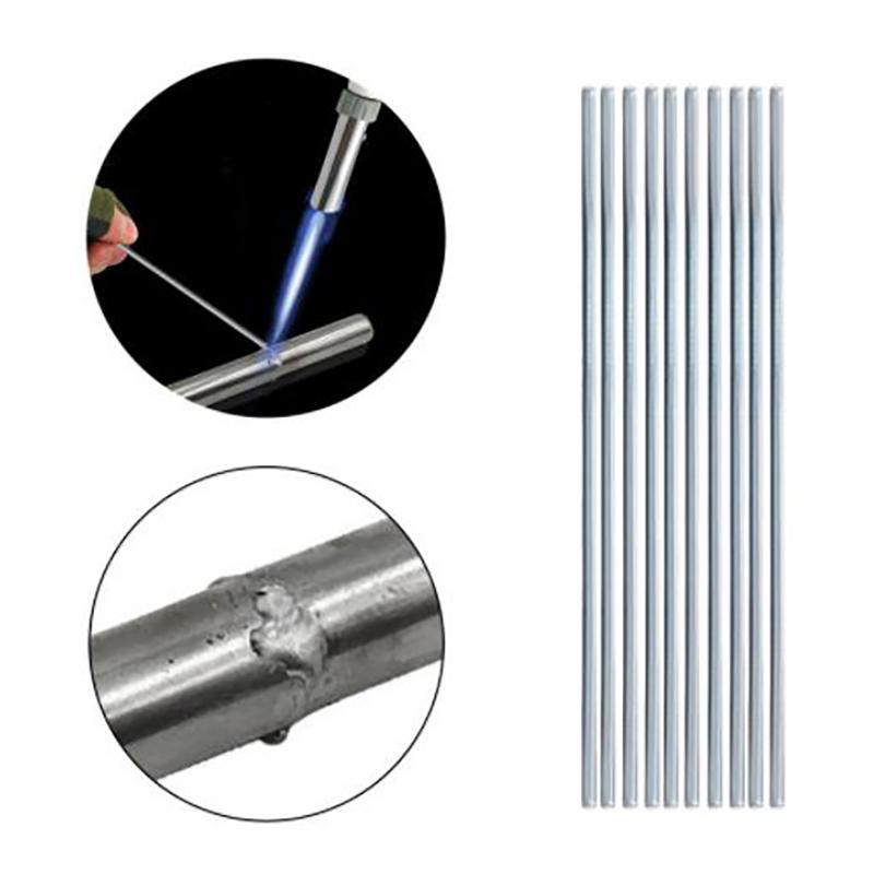 

10Pcs Низкая температура Al Сварка Проволока Flux Cored 1.6/2Mm-330Mm Al Soldering Rod