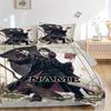 Custom Textile Harry Potter Floral Bedding 3 Piece Set HD Print Duvet Cover Pillowcases for Teens Adult Bedroom Decoration