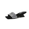 Exquisite square water diamond slope and cool slippers