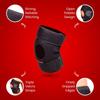 Dr.Ortho Neoprene Knee Support With Open Patella For Gym, Running, Arthritis, Joint Pain, Injury Recovery | Adjustable Knee Support For Men & Wom