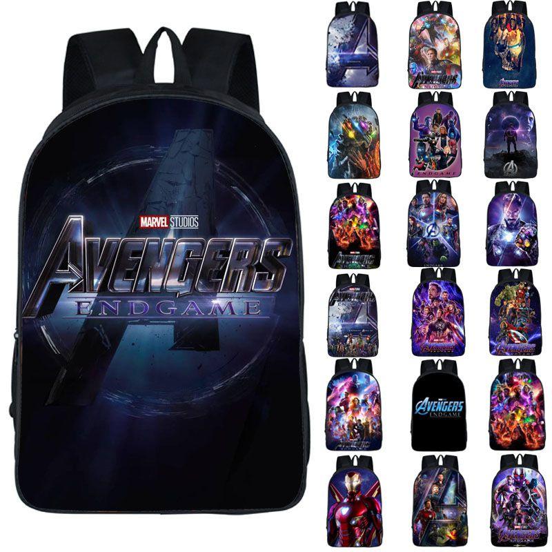 Avengers 4 Endgame Super Heroes Backpack For Travel And Outdoor Activities High Capacity And Stylish Design