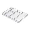 Storage Box Durable More Compartments Transparent Drawer Organizer Box for Bedroom