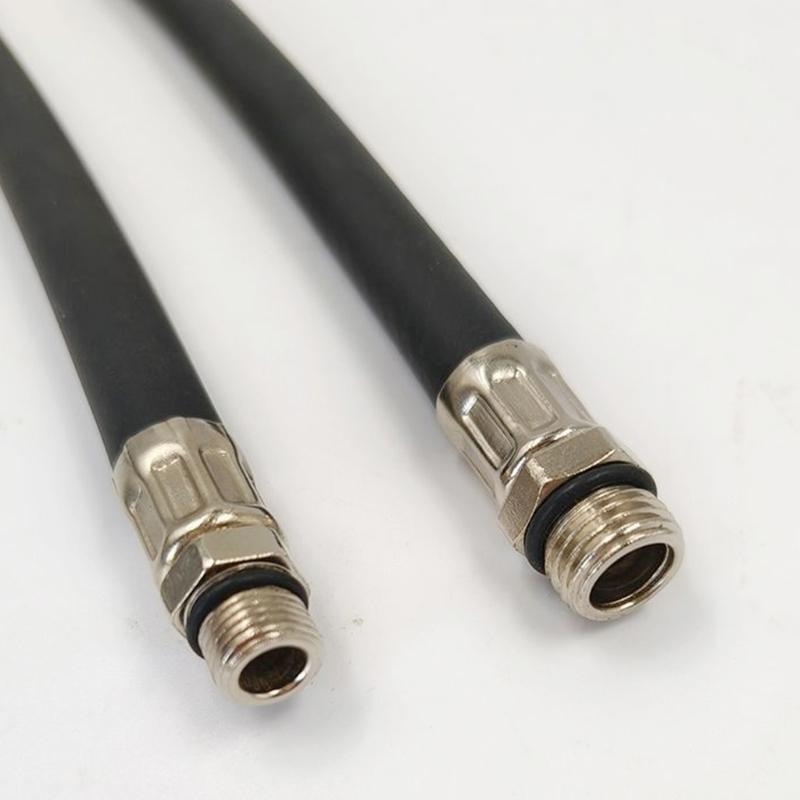 Extension Tire Inflator Hose, With Quick Release Button,Air Pumps Pipe Tube Quick Inflation Chuck Adapter