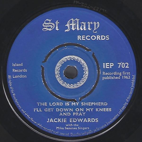 

7inch Record JACKIE EDWARDS MIKE SAMMES SINGER Sacred Songs Volume 2 IEP702 St. Mary Record UK Reggae Ska Dub Used