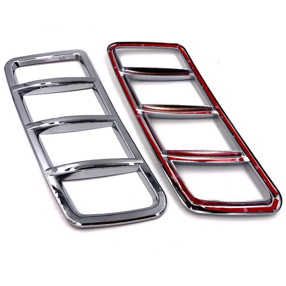2 szt. Przednia maska silnika Kratka wlotu powietrza Osłona dla Mercedes-Benz W166 X166 GLE GL ML Akcesoria Potrójne chromowane wykończenia