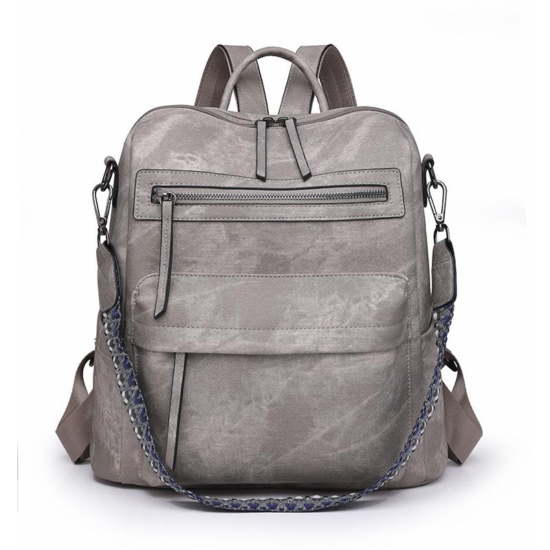 Women's PU Leather Convertible Backpack - Soft, Versatile, Large Capacity