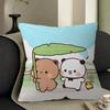 Bubu And Dudu Pillow Anime Pillow Sofa Bed Head Pillow Cover Cushion Cover 45X45 Cm Fashion