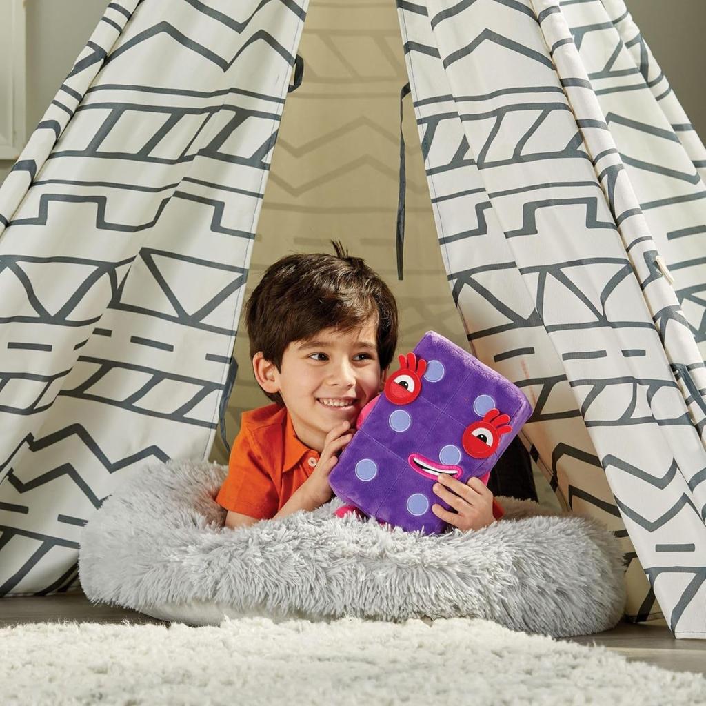 Numberblocks Numberblocks Character Plush Toy Six 96935 Authentic