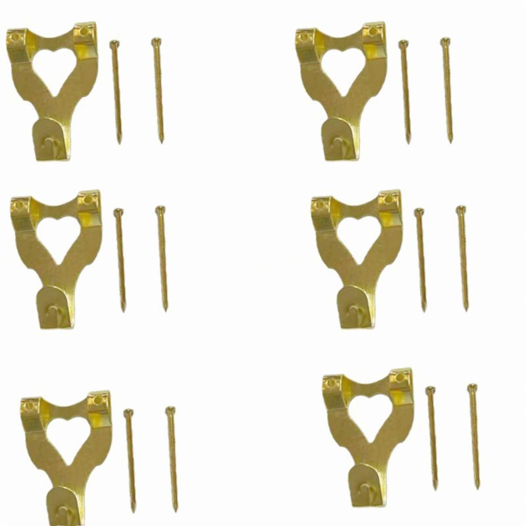 20Pcs Picture Frame Hangers with Nails Hardware for Calendar Photo