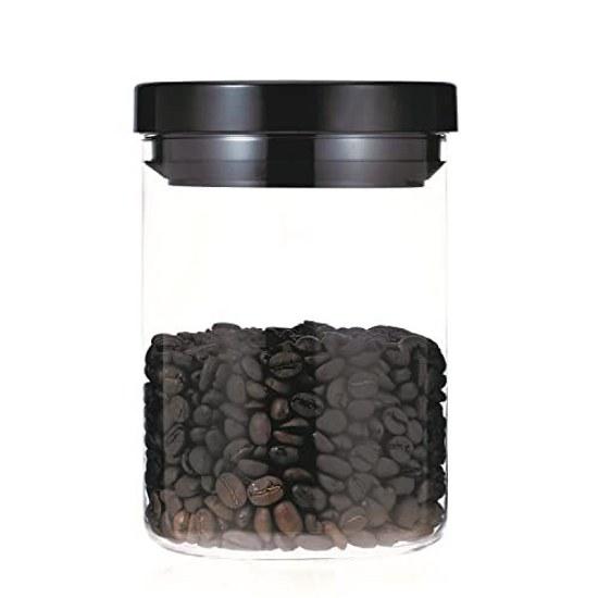 HARIO Coffee Canister M Black MCNR-200-B