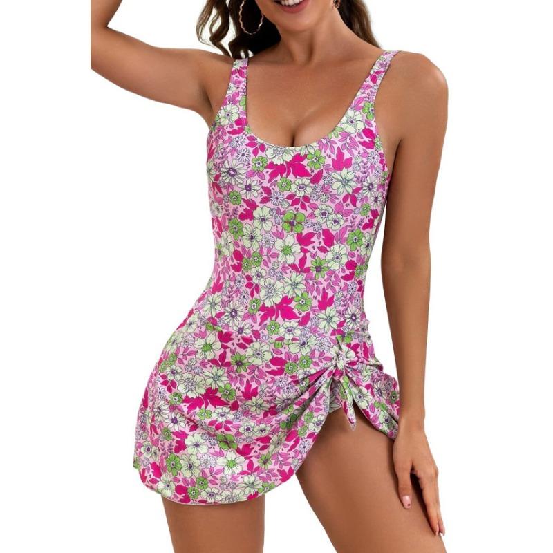 European and American Popular Collar Suspender One-piece Swimsuit Women's European and American Sexy Golf