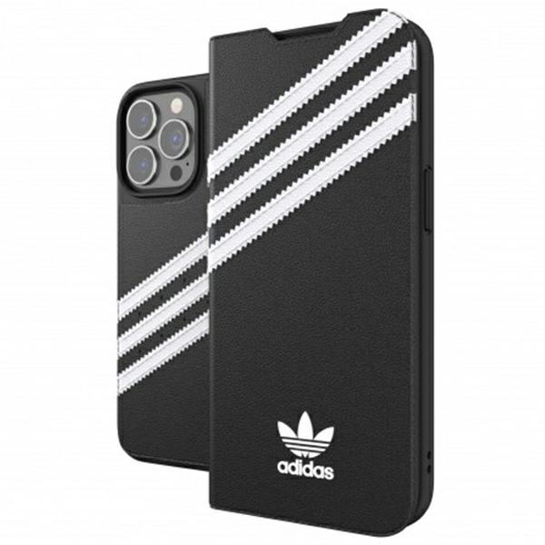 Adidas Or Booklet Case Pu Iphone 13 Pro/ 13 6,1 Czarno Biały/Black White 47112