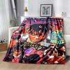 Album Rapper J-juice W-Wrld 999 Blanket 3D Flannel Blanket Soft Throw Art For Home Decor Bedroom Sofa Naps Picnic Gifts Present