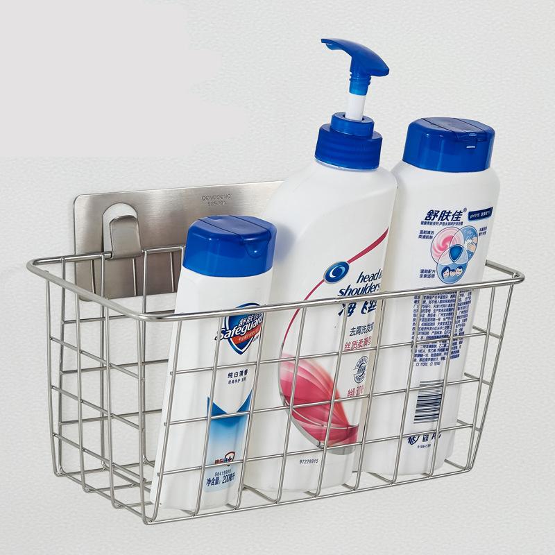 Shower Caddy No Drilling Bathroom Shelf Wall Mount Bathroom Kitchen
