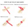 25PCS Reusable Cord Organizer Keeper Holder, Fastening Cable Ties Straps for Earbud Headphones Phones Wire Wrap Managemen