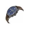 Tissot Soko Kollektion Quarzwerk Herrenuhren Uhr 45mm Blaues Zifferblatt Edelstahlgehäuse Lederarmband T116.617.36.047.00