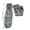 Harajuku Thick Warm Winter Leg Warmers Foot Cover Y2K Kinted Leg Warmer Kawaii Lolita JK Knit Long Stockings Spicy Girls