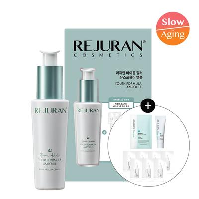 Rejuran Biome Healer Youth Formula Ampola 30ml Projeto + Derma Healer Ampola 1ml 7+Derma Healer Creme 10g+Derma Healer Máscara 23ml